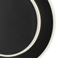 Finesse Decor Luna Eclipse 11" Matte Black Acrylic Two Circle Wall Lamp