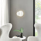 Finesse Decor Luna Eclipse 11" Matte White Acrylic Two Circle Wall Lamp