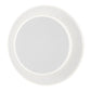 Finesse Decor Luna Eclipse 11" Matte White Acrylic Two Circle Wall Lamp