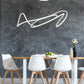 Finesse Decor Moscow 23" White Finish 1-Light LED Chandelier
