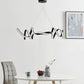 Finesse Decor Munich 11" Black 2-Light LED Chandelier