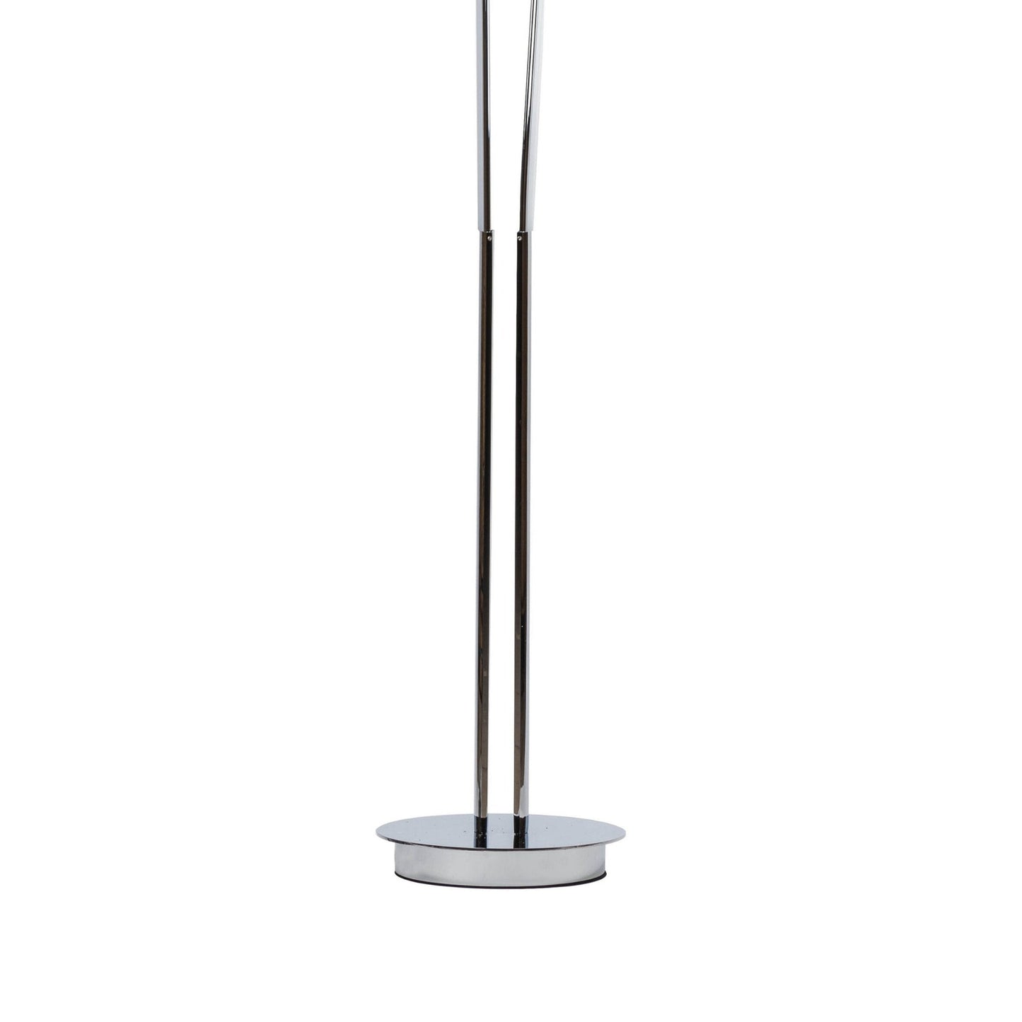 Finesse Decor Munich 63" Chrome 2-Light LED Floor Lamp