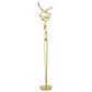 Finesse Decor Munich 63" Light Sandy Gold Finish 2-Light LED Floor Lamp