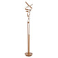 Finesse Decor Munich 63" Light Wood Brown Finish 2-Light LED Floor Lamp