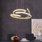 Finesse Decor Oslo 23" Gold 1-Light LED Chandelier