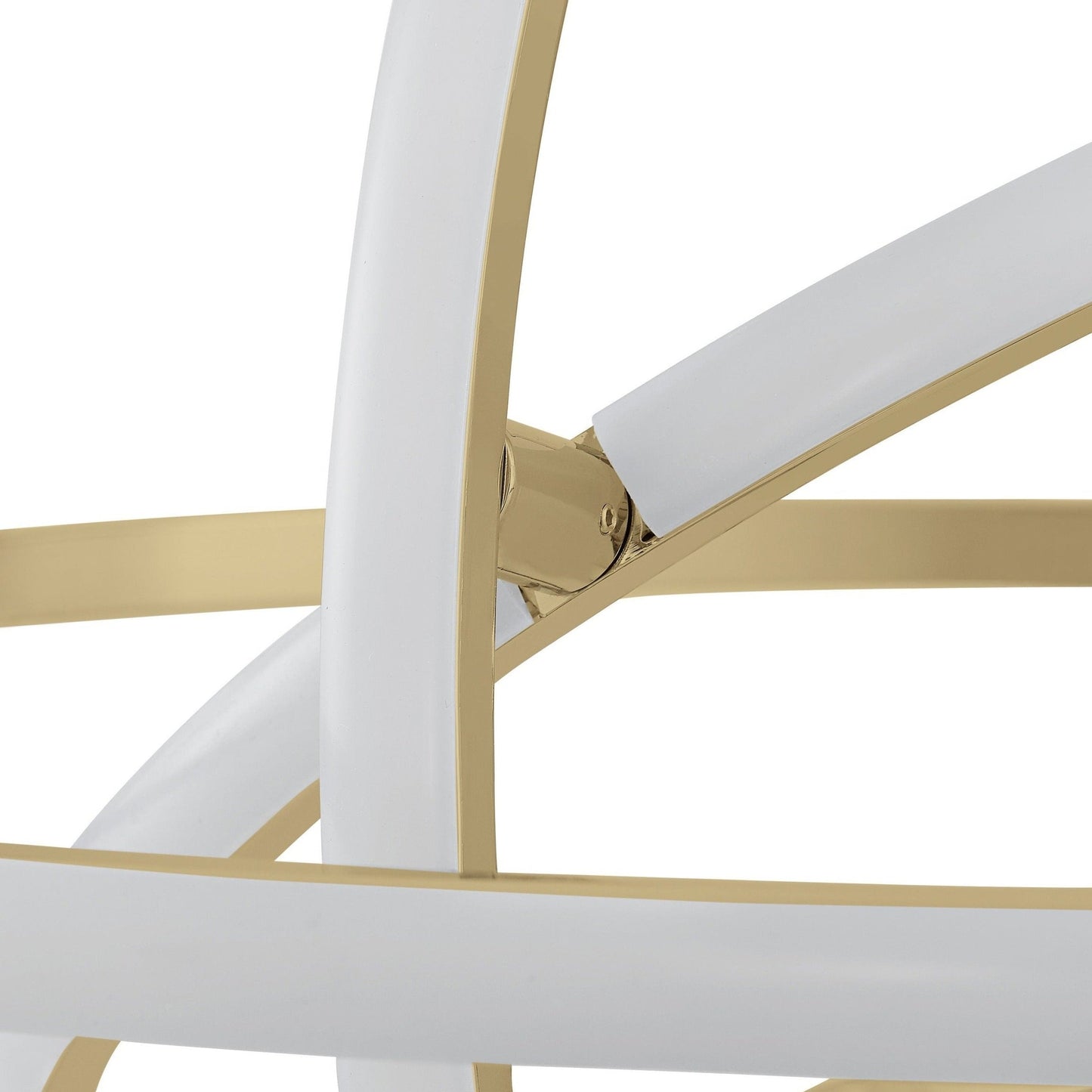 Finesse Decor Oxford 26" Sandy Gold 3-Light LED Chandelier