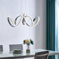 Finesse Decor Seville 12" W x 14" H Chrome 1-Light LED Chandelier
