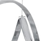 Finesse Decor Seville 12" W x 14" H Chrome 1-Light LED Chandelier