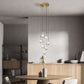 Finesse Decor Strozzi Symphony Gold Finish 7-Light Chandelier