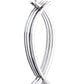 Finesse Decor Unity Chrome Finish 1-Light Table Lamp With Linen Fabric Shade