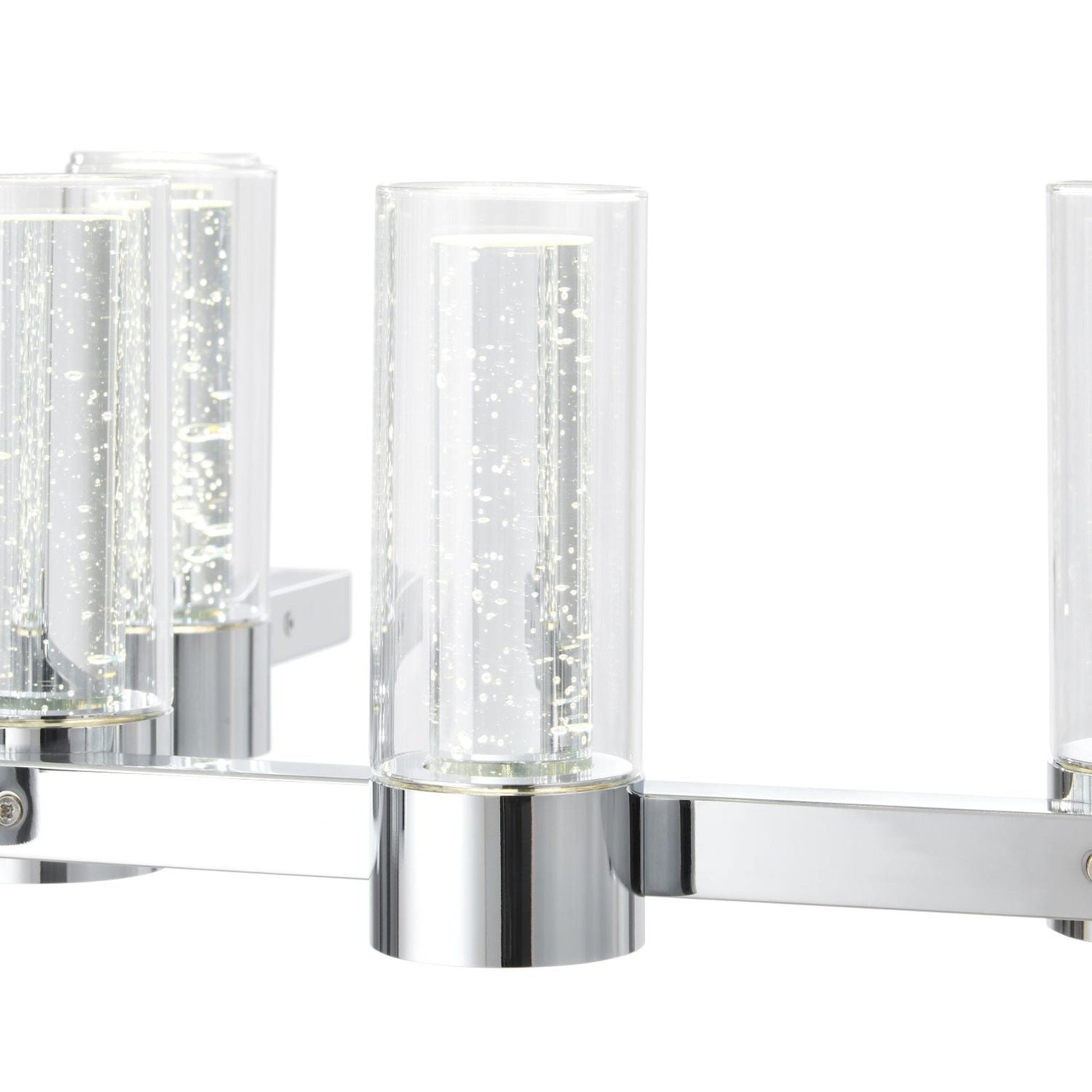 Finesse Decor Victory Chrome Finish 12-Light LED Chandelier