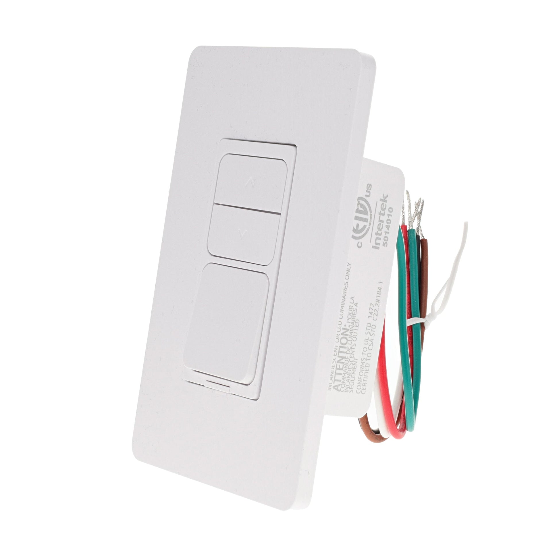 Finesse Decor White Smart Dimmer Wall Mounted Light Switch