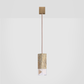 Formaminima Lamp/One Limited Revamp 02 Edition Solid Marble & Crystal Glass Pendant Lamp