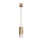 Formaminima Lamp/One Limited Revamp 02 Edition Solid Marble & Crystal Glass Pendant Lamp