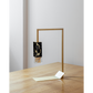Formaminima Lamp/Two Black & Gold Marble & Crystal Glass Table Lamp