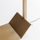 Formaminima Lamp/Two Brass Revamp 01 Edition Burnished Satin Brass & Crystal Glass Table Lamp
