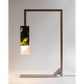 Formaminima Lamp/Two Green Alpes Marble & Crystal Glass Table Lamp