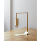 Formaminima Lamp/Two Solid Golden Solid Brass & Crystal Glass Table Lamp