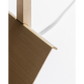 Formaminima Lamp/Two Wood Revamp 01 Edition Olive Briarwood & Crystal Glass Table Lamp
