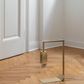 Formaminima Lamp/Two Wood Revamp 01 Edition Olive Briarwood & Crystal Glass Table Lamp
