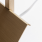 Formaminima Lamp/Two Wood Revamp 02 Edition Walnut Briarwood & Crystal Glass Table Lamp