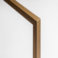Formaminima Lamp/Two Wood Revamp 02 Edition Walnut Briarwood & Crystal Glass Table Lamp