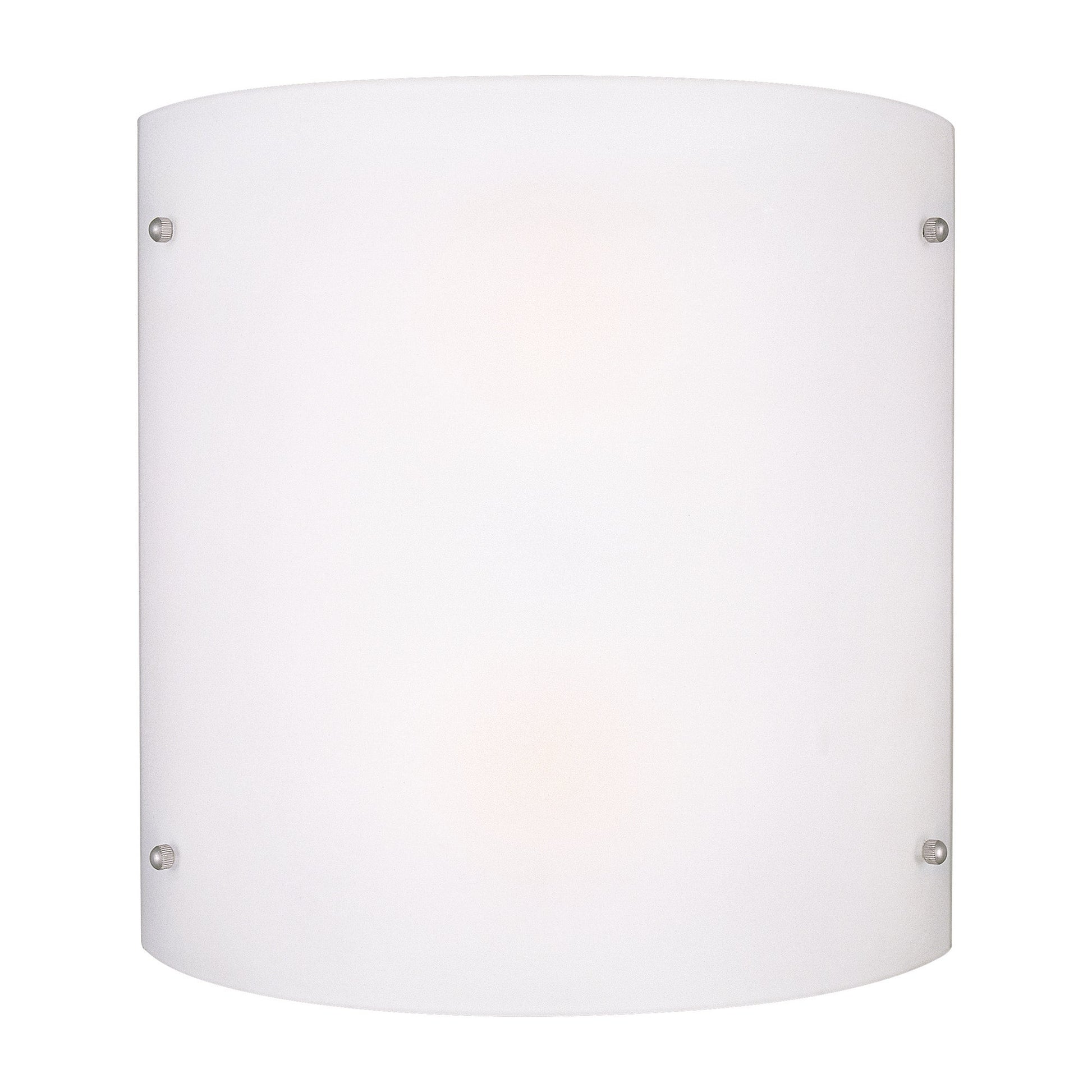 Forte Lighting Torrey 11" 2-Light Steel Brushed Nickel Wall Sconce With Satin Opal Glass Shade