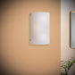 Forte Lighting Torrey 8" 2-Light Steel Brushed Nickel Wall Sconce With Satin Opal Glass Shade