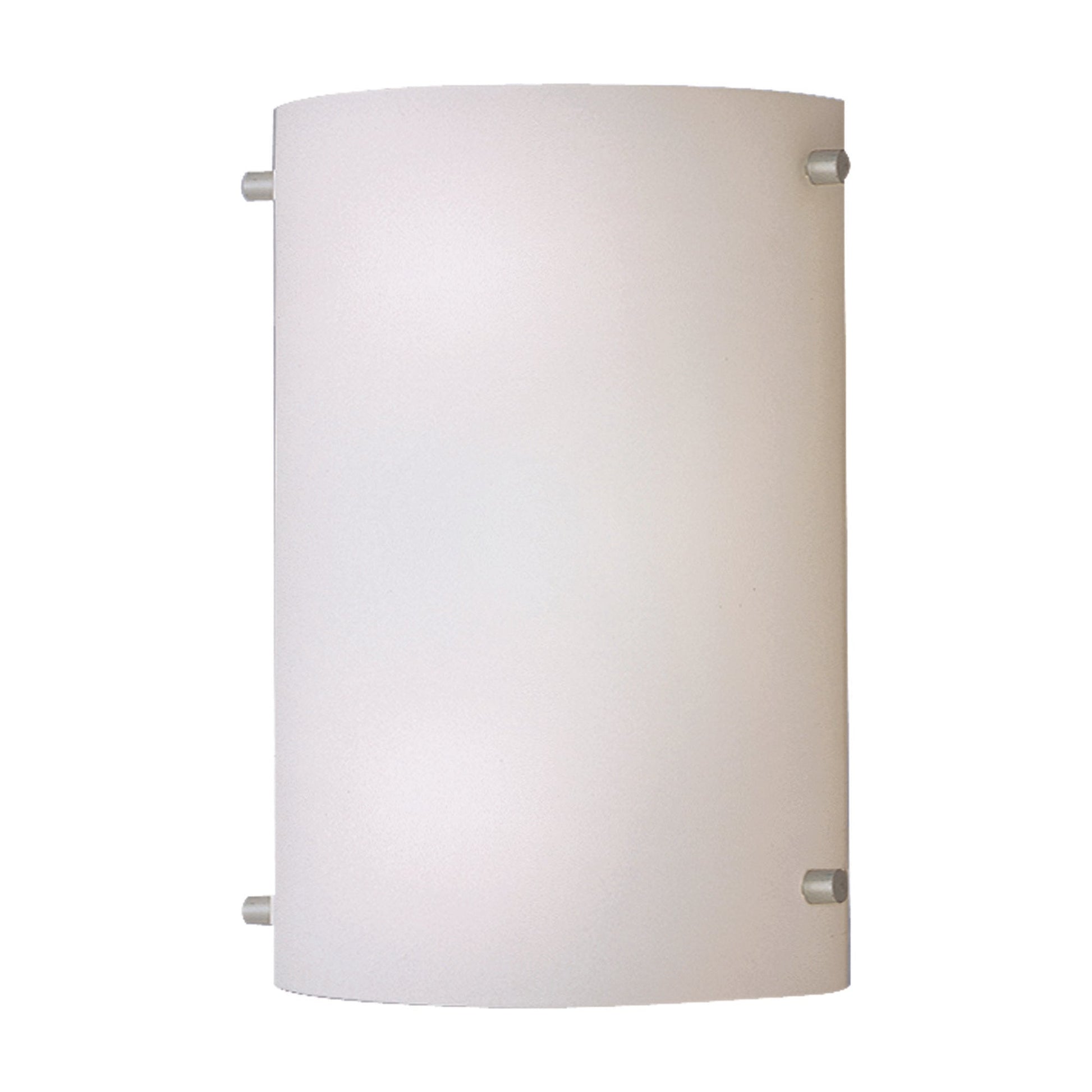 Forte Lighting Torrey 8" 2-Light Steel Brushed Nickel Wall Sconce With Satin Opal Glass Shade