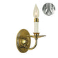 Framburg Jamestown 5" x 10" 1-Light Satin Pewter Wall Sconce