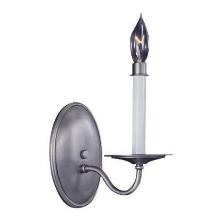 Framburg Jamestown 5" x 11" 1-Light Satin Pewter Wall Sconce