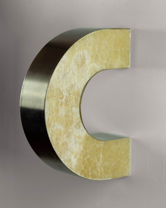 G.Luce Bridget 10" Brass In A Light Satin Gold Finish Wall Lamp