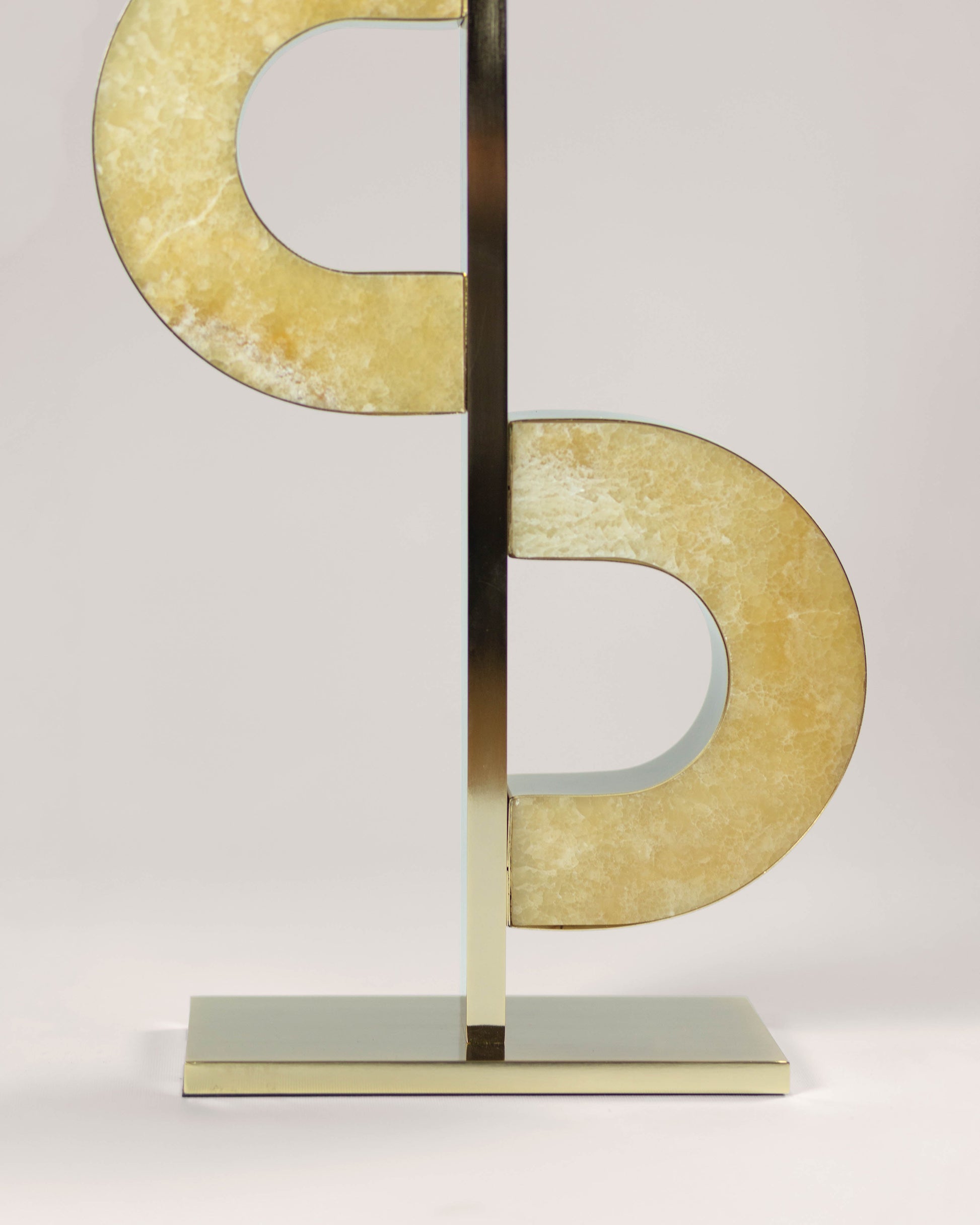 G.Luce Bridget 26" Brass In A Light Satin Gold Finish Bigger Table Lamp