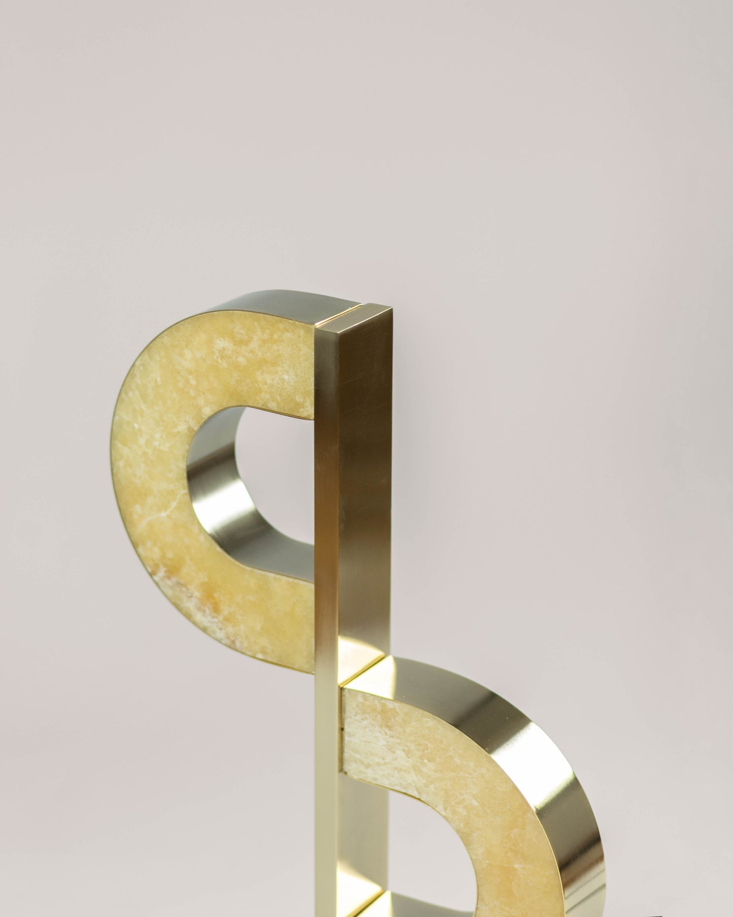 G.Luce Bridget 26" Brass In A Light Satin Gold Finish Bigger Table Lamp