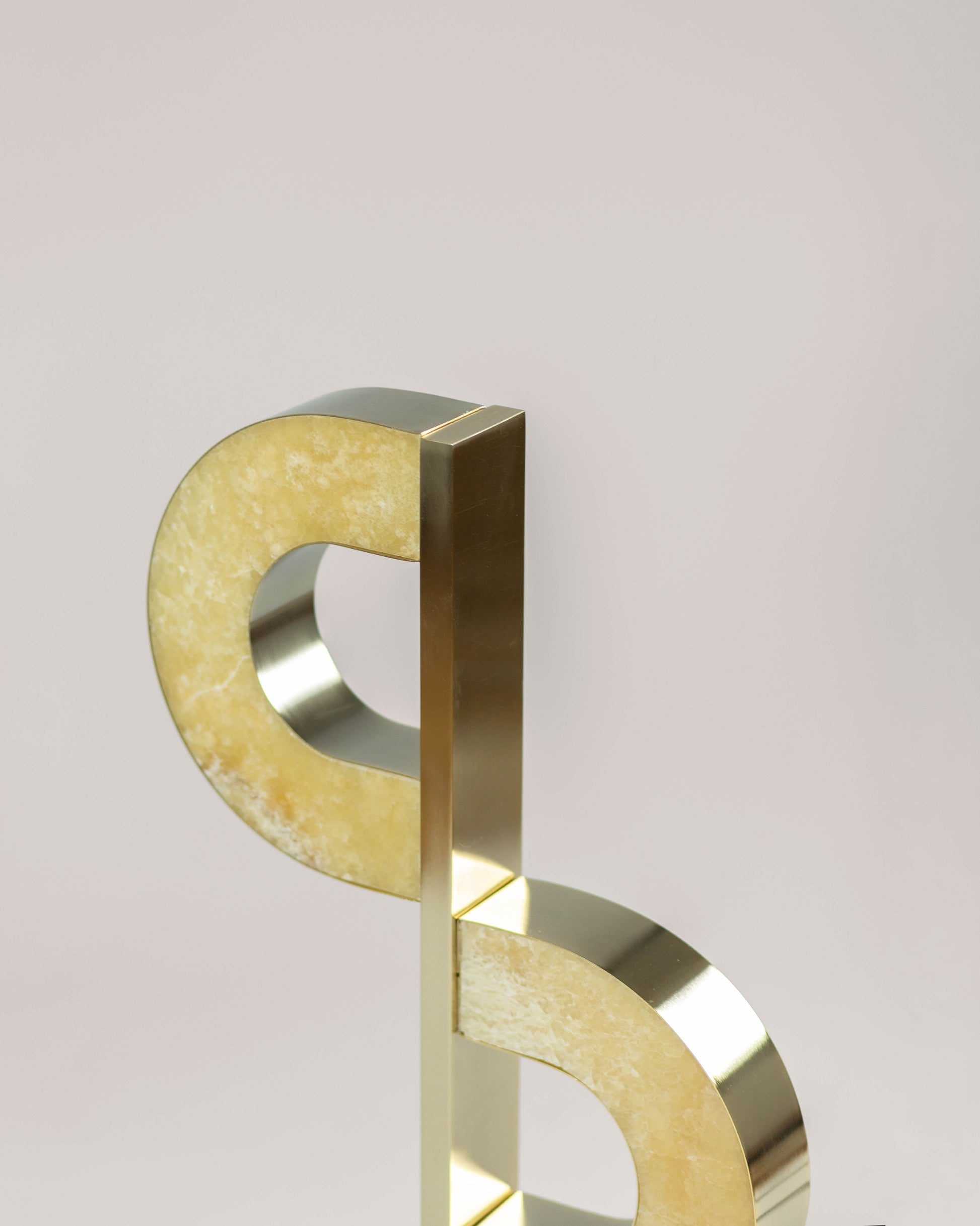 G.Luce Bridget 26" Brass In A Light Satin Gold Finish Bigger Table Lamp