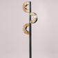 G.Luce Bridget 56" Brass In A Light Satin Gold Finish Floor Lamp