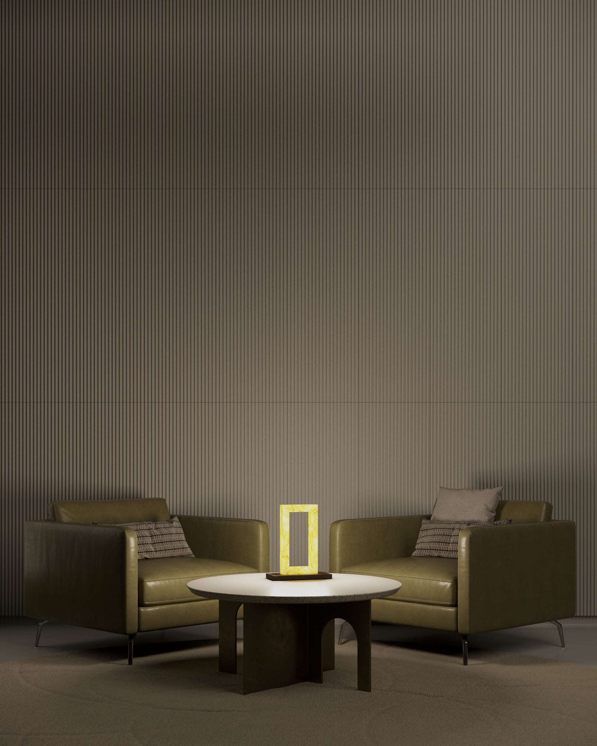 G.Luce Calipso 13" Wood & Amber Onyx Frame Finish Table Lamp