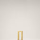 G.Luce Calipso 13" Wood & Amber Onyx Frame Finish Table Lamp
