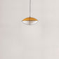 G.Luce Dome 20" Satin & Enamelled Glass Pendant Light