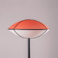 G.Luce Dome 68" Satin & Enamelled Glass Floor Lamp