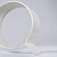 G.Luce Foca 8" Satin Opal Plexiglass Small Table Lamp