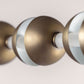 G.Luce Generator 51" 5-Light Bronze & Satin Plexiglass Pendant Light