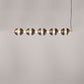 G.Luce Generator 51" 5-Light Bronze & Satin Plexiglass Pendant Light