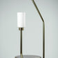 G.Luce Ivy Satin Bronze Finish & Calacatta Gold Marble Floor Lamp