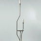 G.Luce Ivy Satin Bronze Finish & Calacatta Gold Marble Floor Lamp