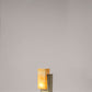 G.Luce Naica Satin Gold Finish Table Lamp With Tiger Onyx Diffuser