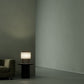 G.Luce Tour 19" Natural Brushed Oak Table Lamp With Percalline Shade
