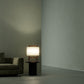 G.Luce Tour 26" Natural Brushed Oak Table Lamp With Percalline Shade