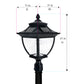 Gama Sonic Pagoda Bulb Solar Lamp Post - Single Lamp