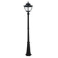 Gama Sonic Pagoda Bulb Solar Lamp Post - Single Lamp